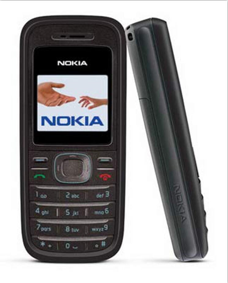 Original Unlocked Nokia 1208 Mobile Phone Dualband GSM 900 / 1800 Cellphone