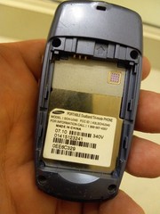 Samsung Snap SCH-U340 – Blue & Black Verizon Flip Phone