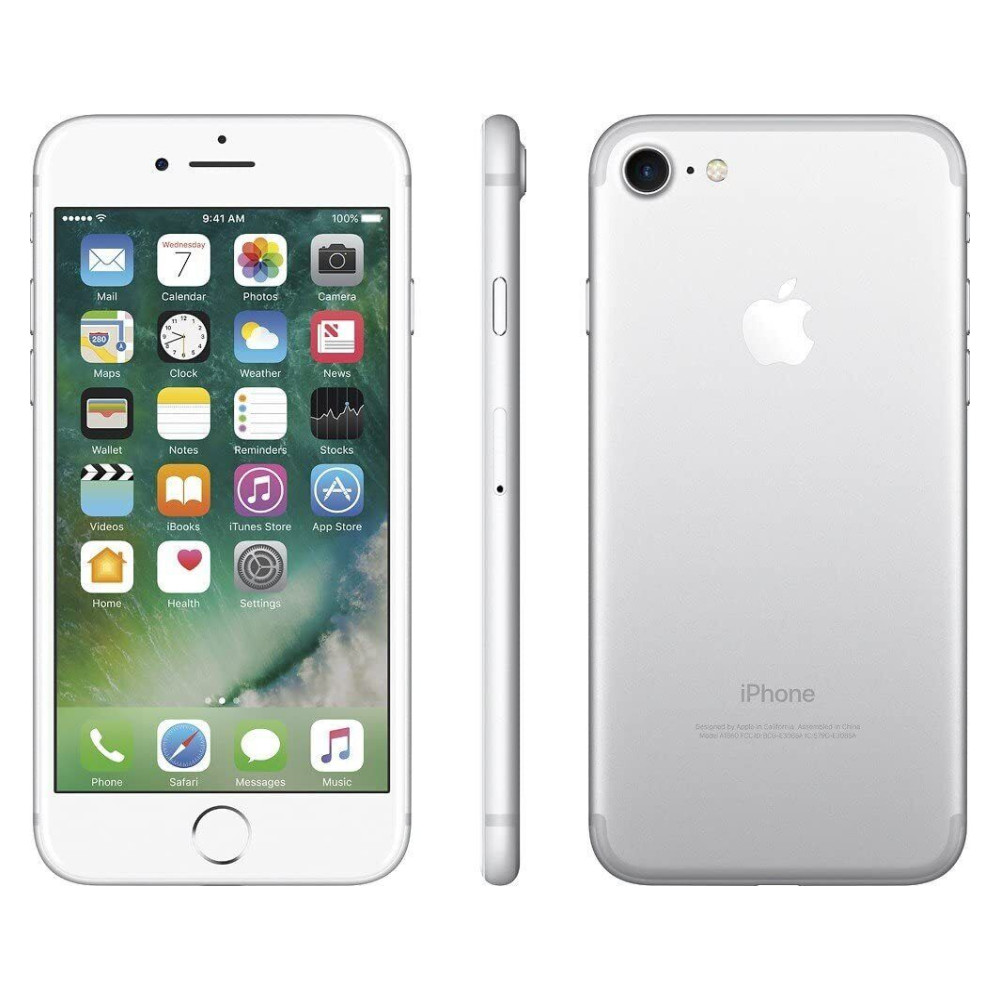 Apple iPhone 7 A1660 – 32GB/128GB, Silver/Black/Red, Unlocked, Free Shipping!