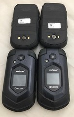Wholesale Lot 4 Kyocera Flip Phone DuraXV LTE E4610 16GB Tested C stock Verizon