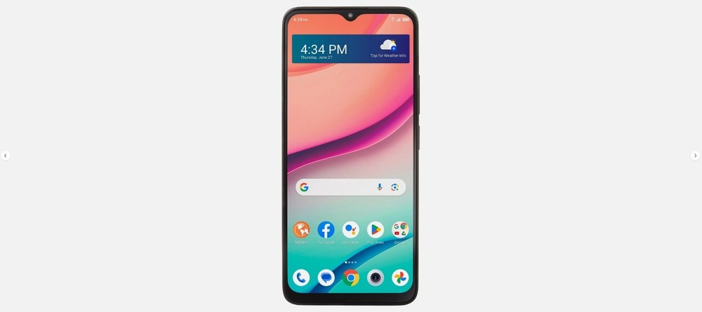 TCL K24 T434D 64GB Black Total Wireless ONLY Android Smartphone – #2758-10