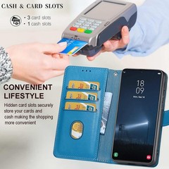 1. For Samsung Galaxy S24 FE Wallet Case, Blue Butterfly, Flip Folio Cover 2.
