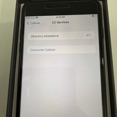 Apple iPhone 8 Plus 128gb Consumer Cellular Space Gray