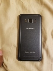 Samsung Galaxy S8 Active G892A 64 GB Meteor Gray AT&T Unlocked Smartphone Fair