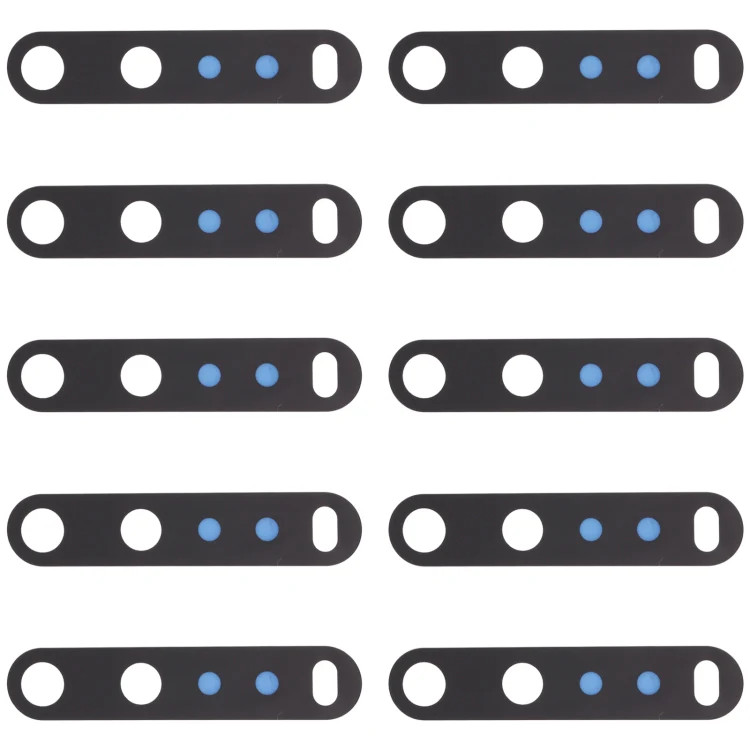 10 PCS Back Camera Lens for LG V60 ThinQ 5G / V60 ThinQ 5G UW, For LG V60 ThinQ