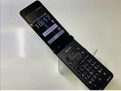 Sharp AQUOS Keitai 2 601SH Black Android Flip Phone Used