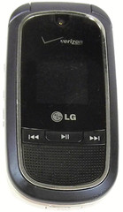 LG VX8360 – Blue and Silver ( Verizon ) Rare Cellular Flip Phone