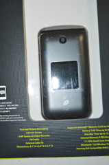 Straight Talk Alcatel MYFLIP A405DL Black Prepaid No Contract Mobile Phone
