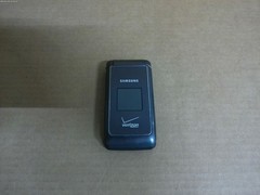Samsung SCH-U320 Verizon Flip Phone Black Cellular Phone w/ Battery Tested Power