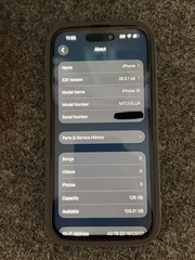 Apple iPhone 15 128GB Blue 48MP iOS Bar Smartphone MTLV3LL/A