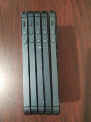 Lot of 5 Apple iPhone 5 32GB (1pc) 16GB(4pcs) A1428 / A1429 Gray