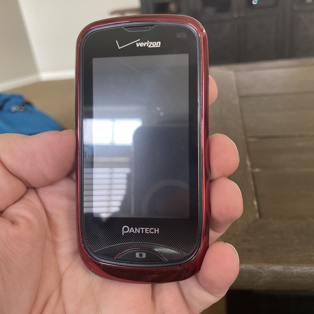 Pantech Hotshot – Red (Verizon Prepaid Smartphone CDM8992VW Untested