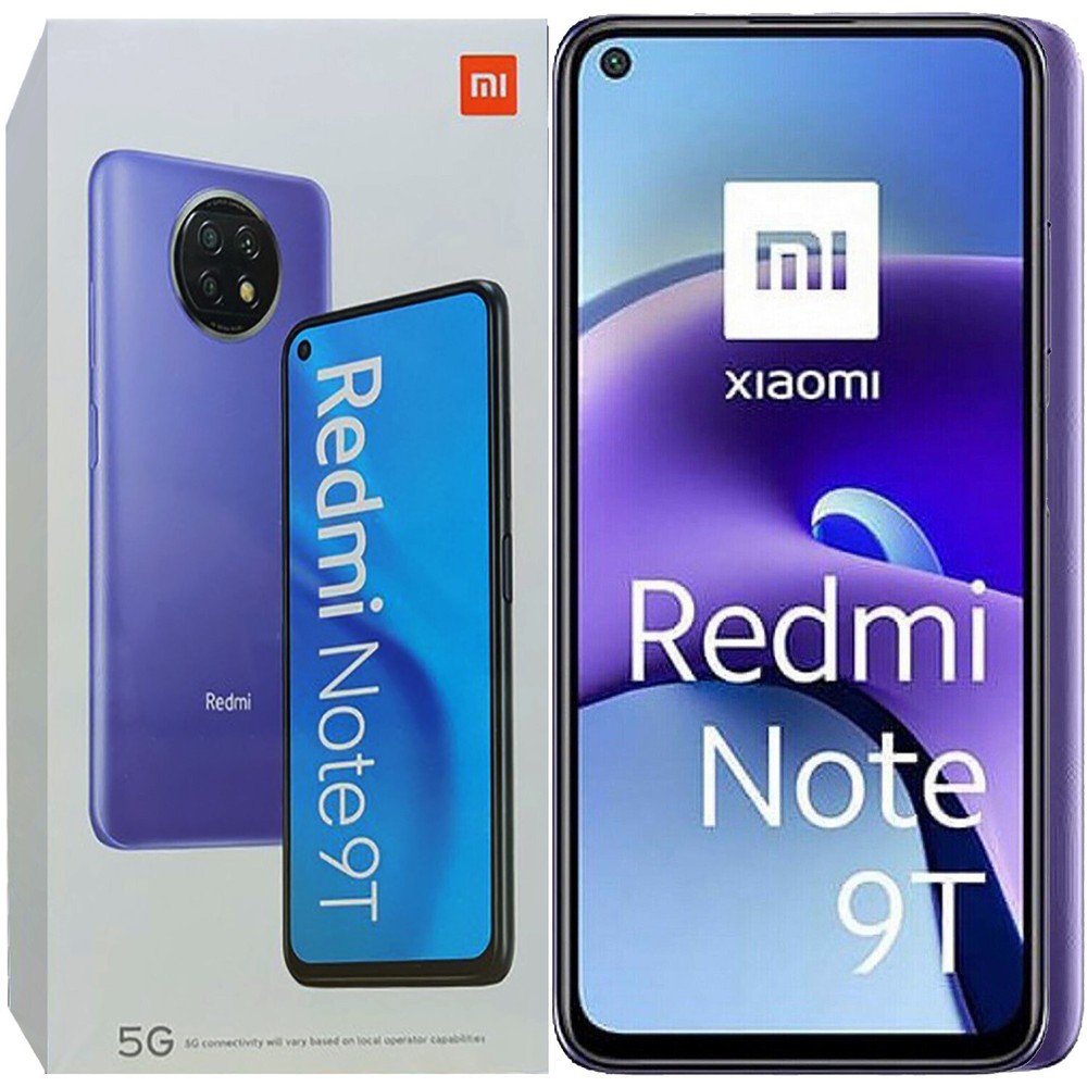 BNIB Xiaomi Redmi Note 9T DUAL SIM 64GB ROM + 4GB RAM Purple Unlocked 5G GSM