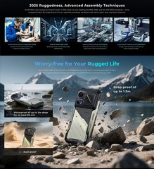HOWAV Hyper 8 Ultra Walki Talkie 5G Rugged Phone 32GB/512GB 108MP 6.8″ 12000mAh