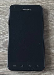 Samsung Galaxy S II U.S. Cellular Smartphone Black For Parts Repair No Battery