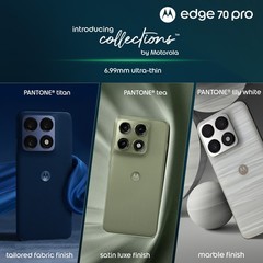 Motorola Edge 70 Pro 5G 8GB RAM 256GB Lily White NFC Dual Sim Unlocked