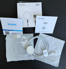 NEW – Set of 2 Magnetic Charging Cables for IWatch, White-3’2″ long, USB C port