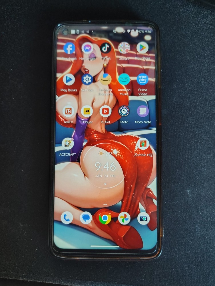 Unlocked Android Motorola 5g Phone With Tik Tok Installed, Adult Owned