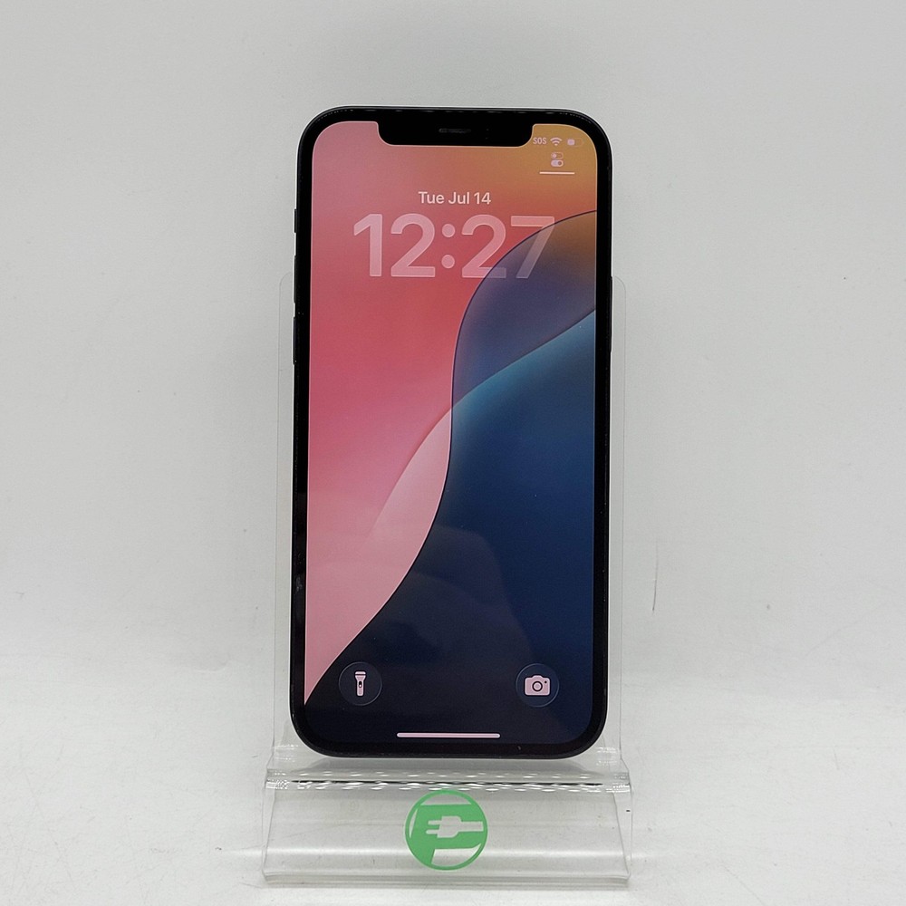 Factory Unlocked Apple iPhone 12 64GB Black MGH63LL/A